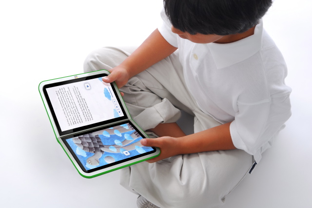 reading an ebook